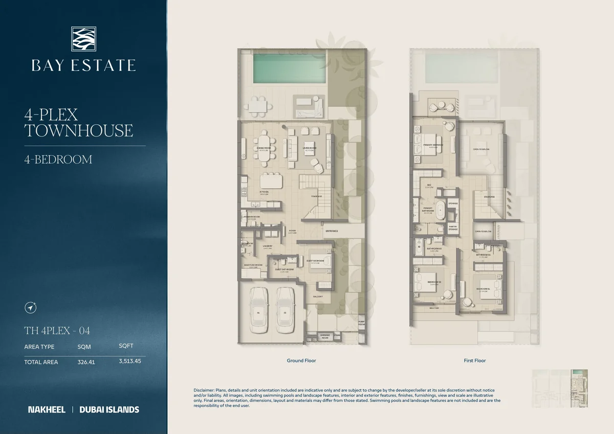 TH 4PLEX-04 4-plex floor plan