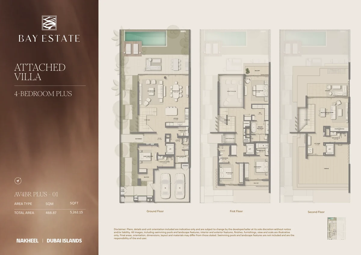 AV4BR PLUS-01 Attached villa Plus floor plan