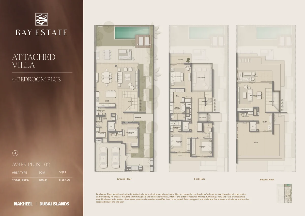 AV4BR PLUS-02 Attached villa Plus floor plan