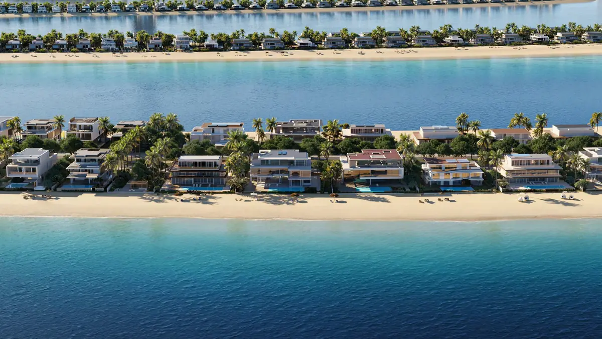 Palm Jebel Ali Frond F villas by Nakheel