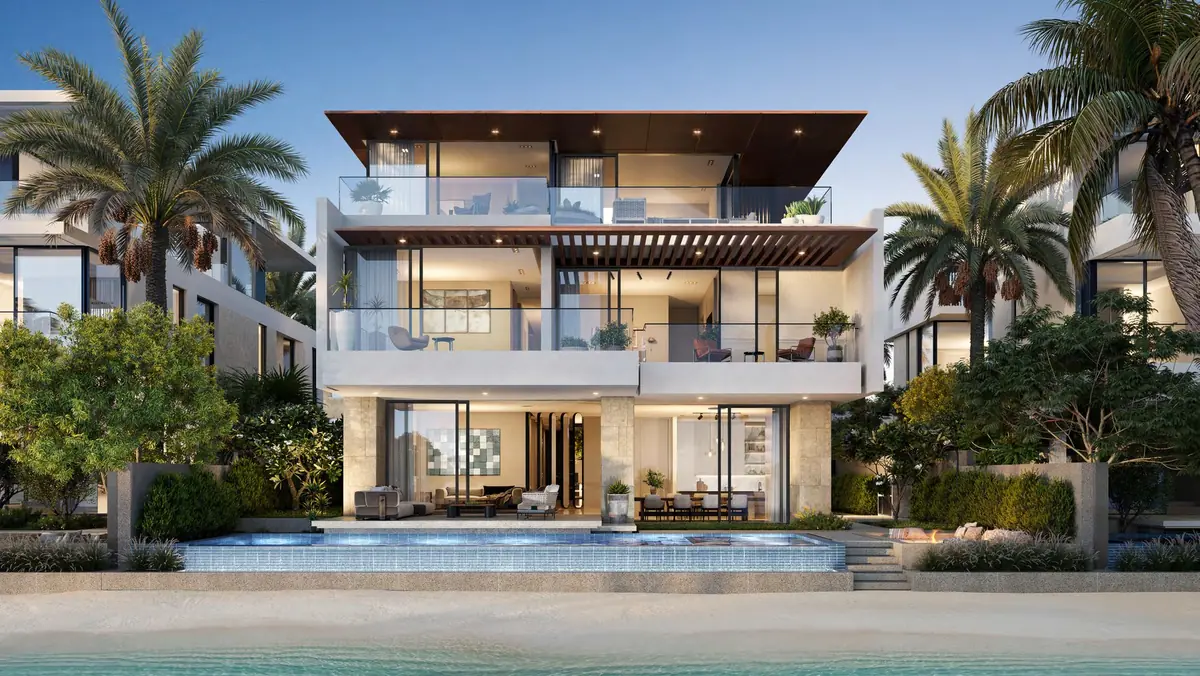 Villa Ocean Whisper from the beach